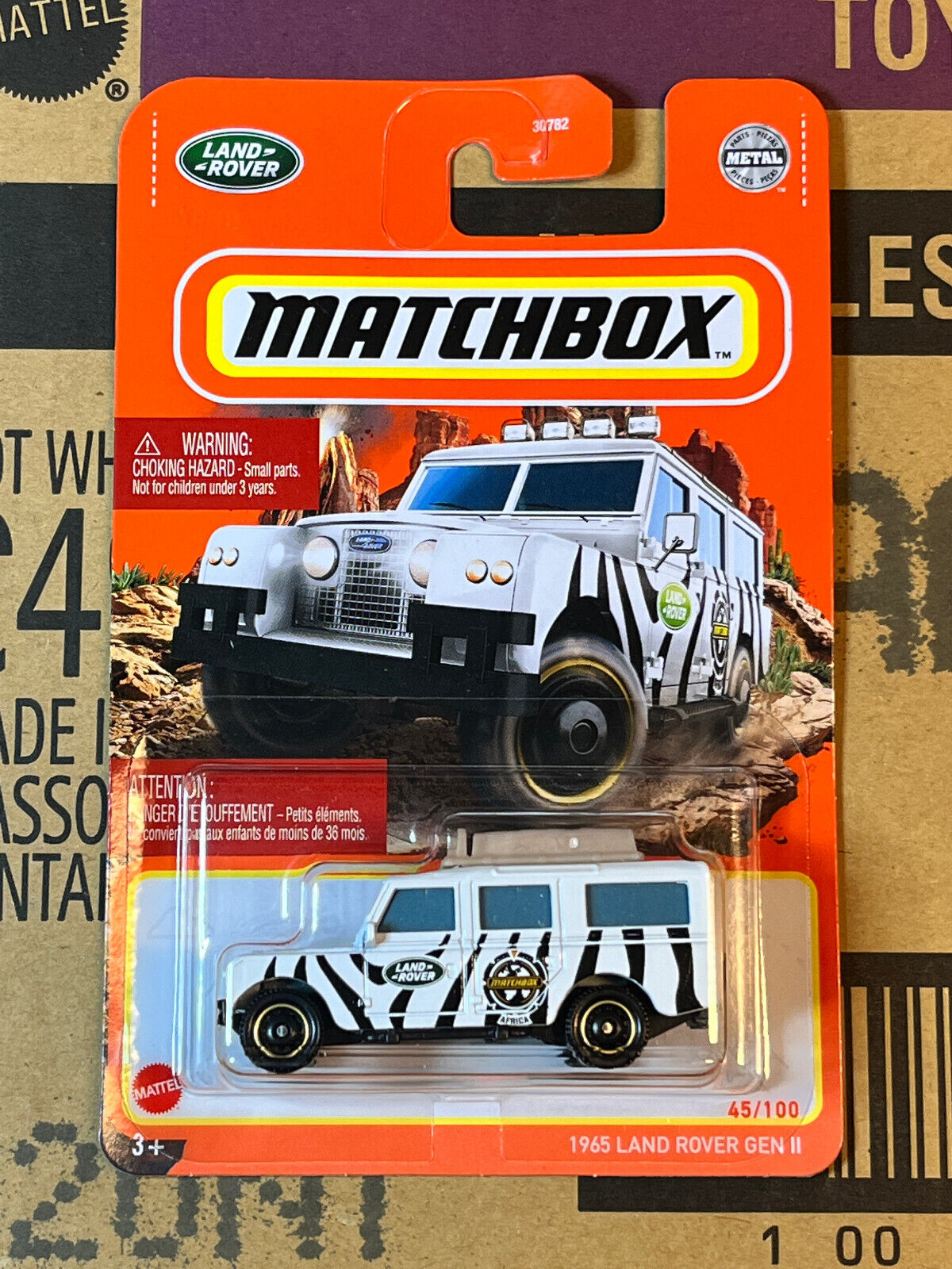 2022 Matchbox 1965 Land Rover Gen II Africa Safari 45 100 NIP Cars N Cards