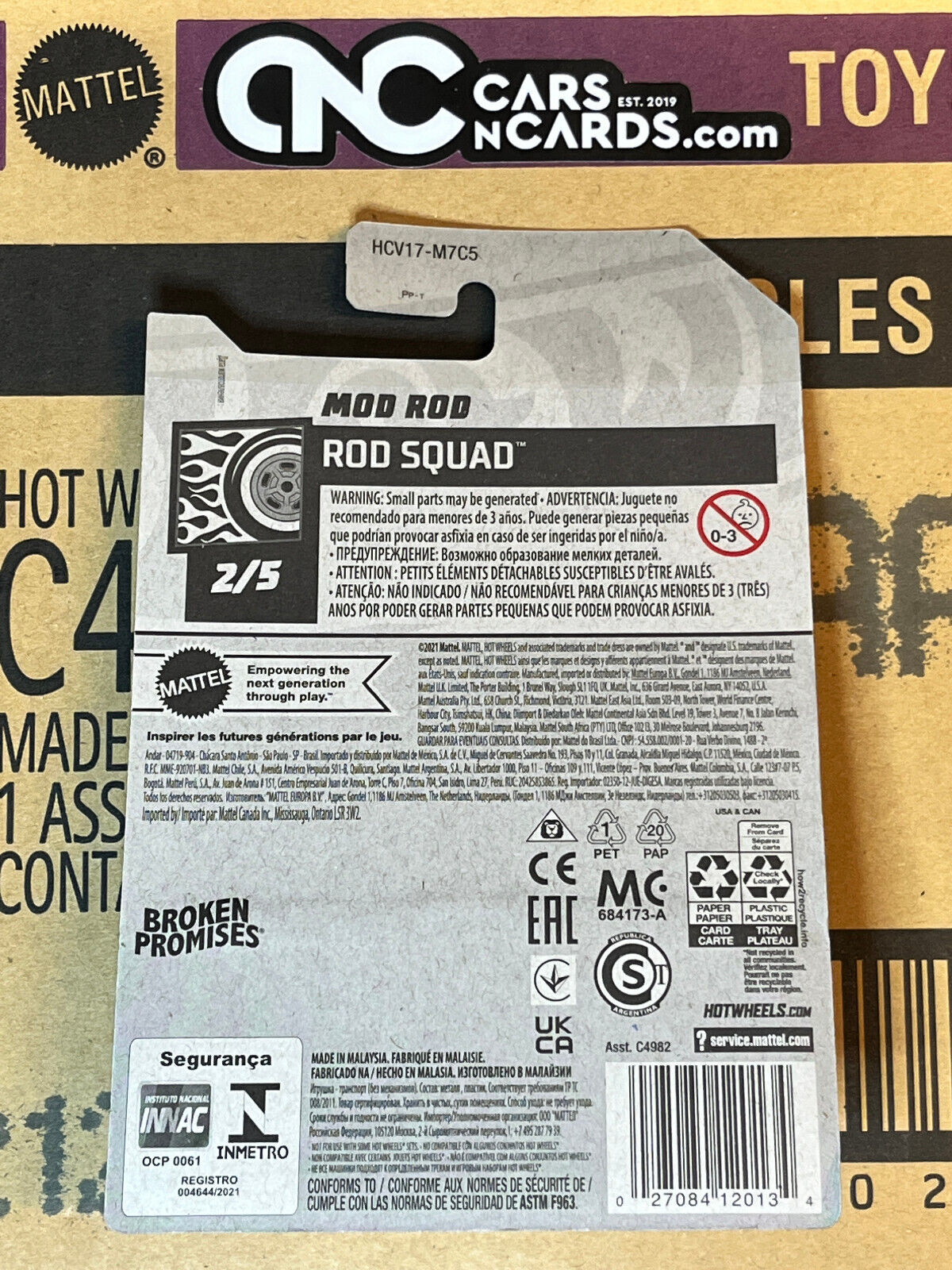 2022 Hot Wheels Rod Squad #2/5 Mod Rod Broken Promises