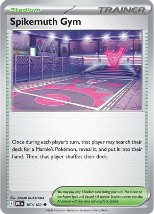 Spikemuth Gym 169 - SV10 Destined Rivals Reverse Holofoil