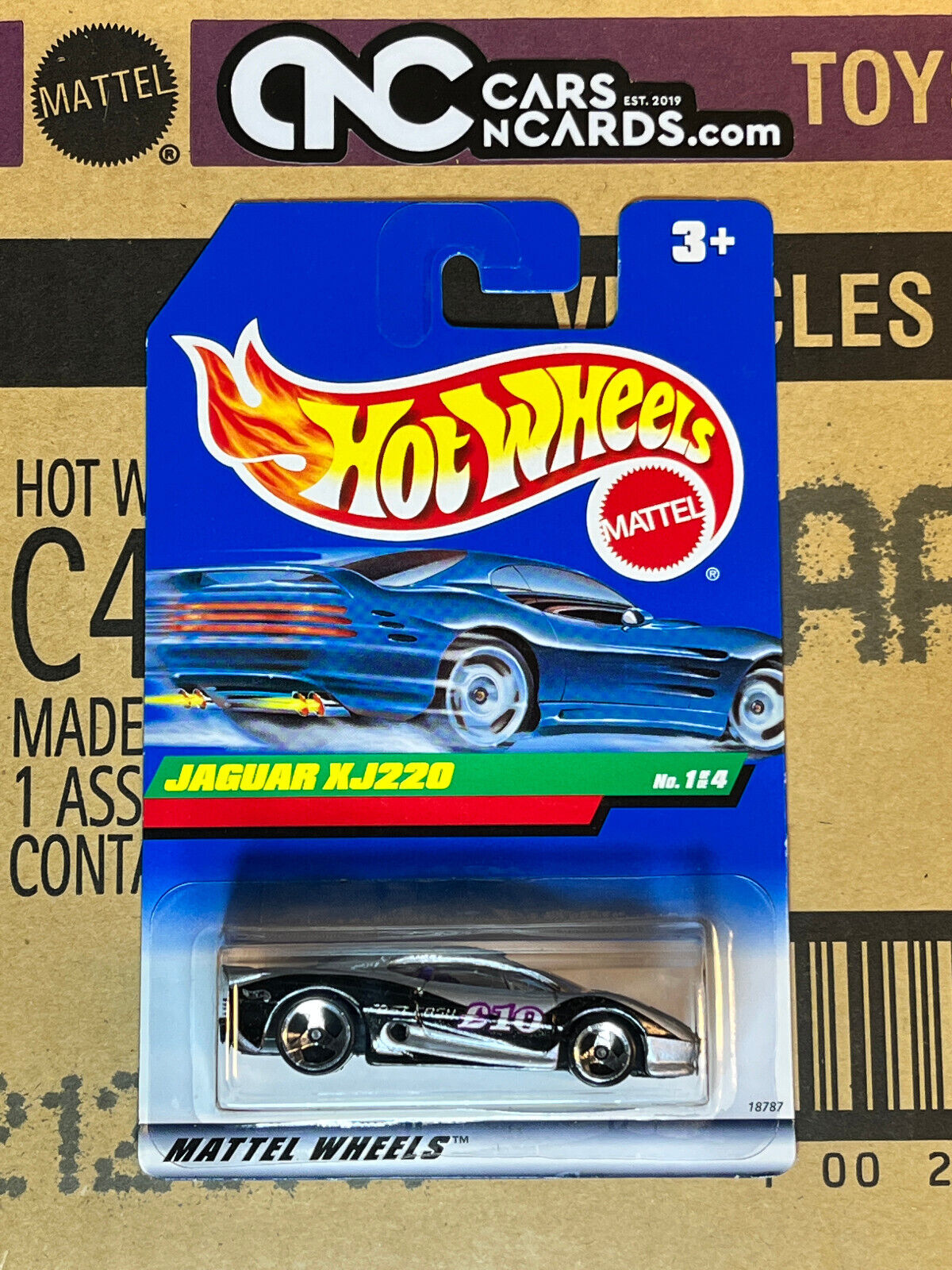 1998 Hot Wheels Dash 4 Cash 1 4 Jaguar XJ220 Cars N Cards