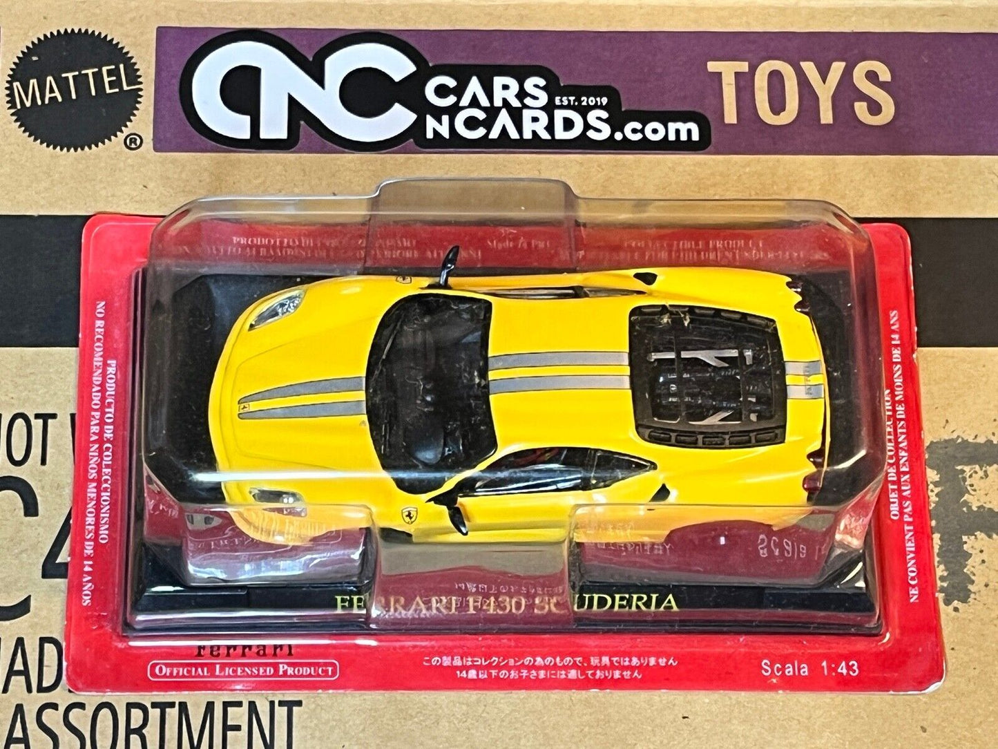 Ferrari Collection F1 Ferrari F430 Scuderia 1/43 Scale Mini Car Display Diecast