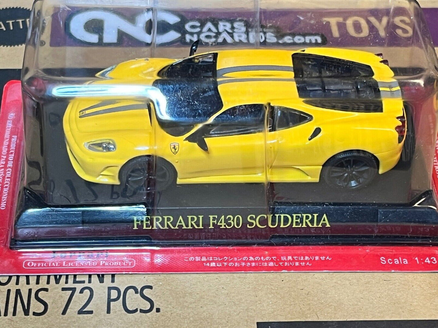 Ferrari Collection F1 Ferrari F430 Scuderia 1/43 Scale Mini Car Display Diecast