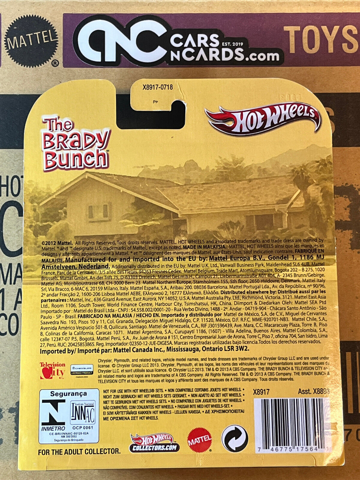 2013 Hot Wheels The Brady Bunch '71 Plymouth Satellite