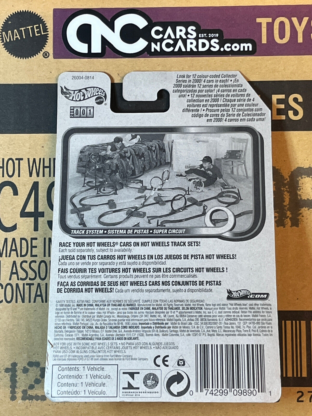 2000 Hot Wheels Future Fleet #1/4 Ford GT-90 NIP