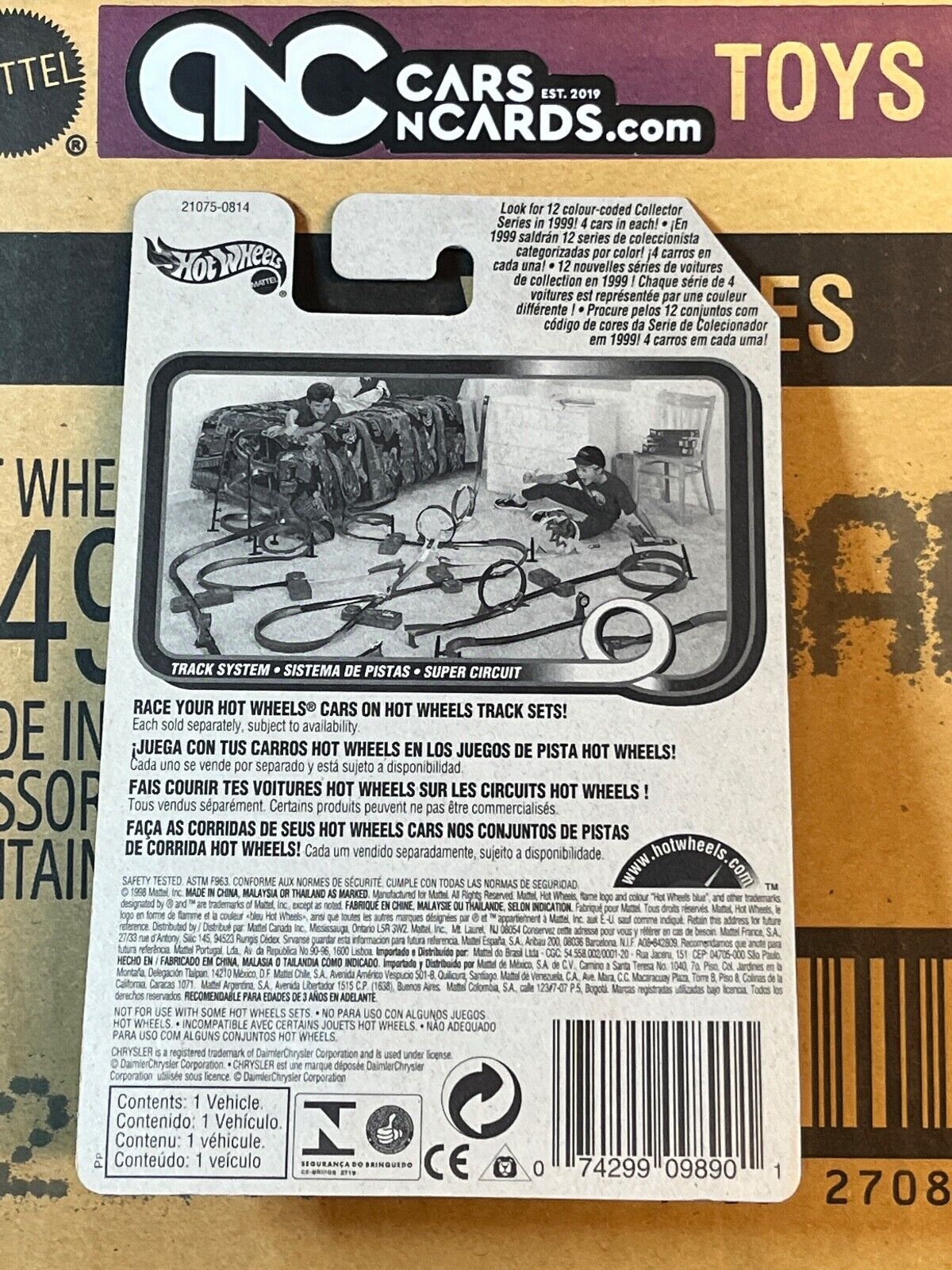 1999 Hot Wheels First Editions #23/26 Chrysler Pronto Yellow NIP