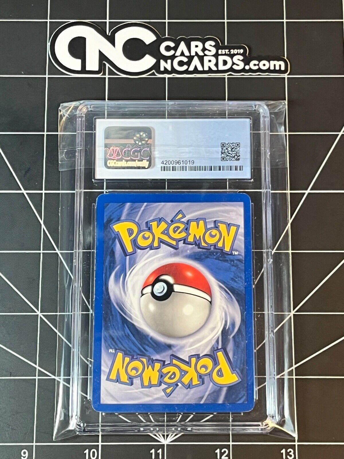 Pokémon (1999) Fossil Unlimited 3/62 Ditto Holo CGC 7 Near Mint