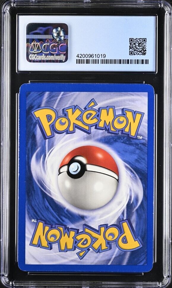 Pokémon (1999) Fossil Unlimited 3/62 Ditto Holo CGC 7 Near Mint