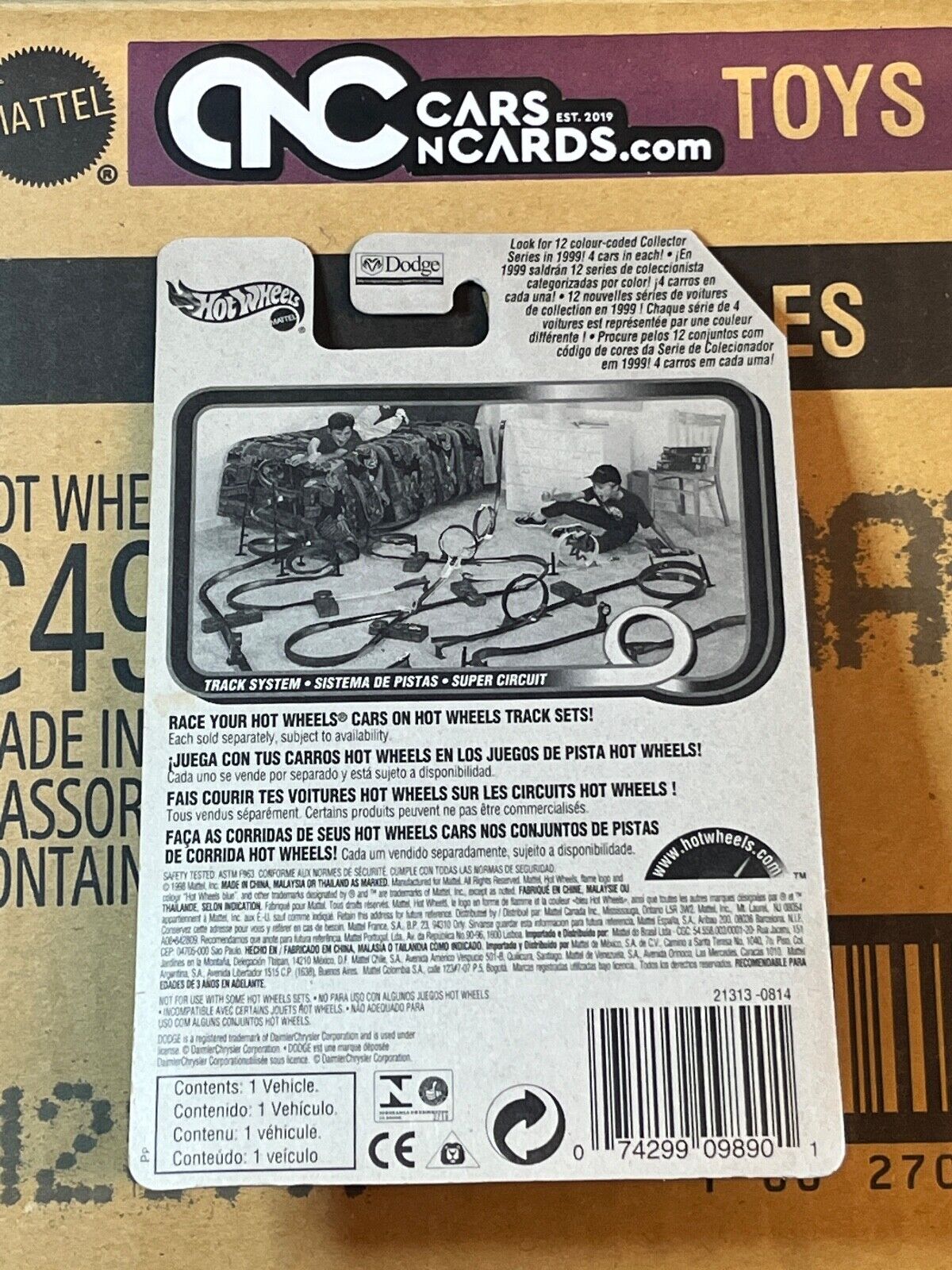 1999 Hot Wheels X-treme Speed Series #1/4 Dodge Sidewinder NIP