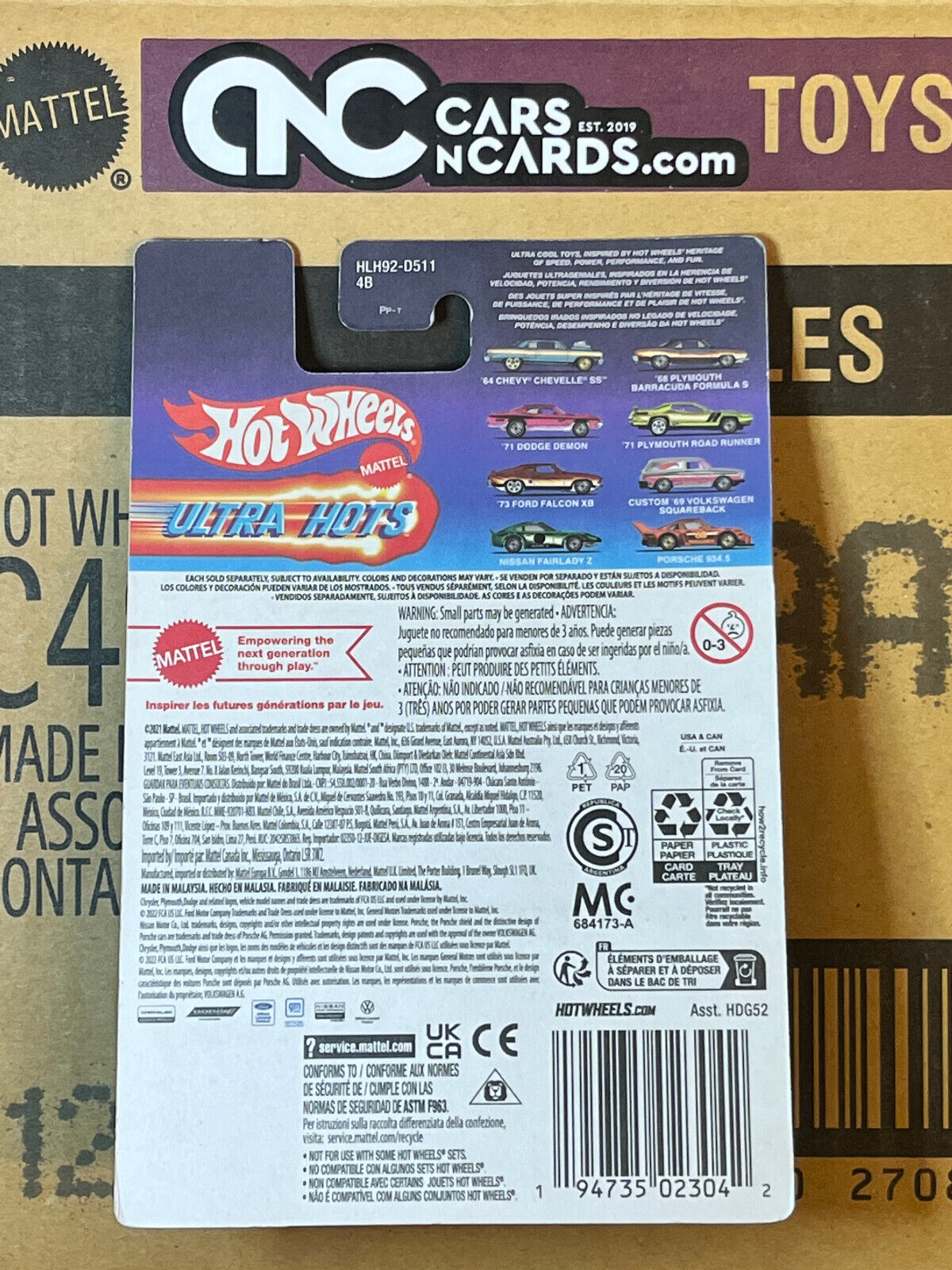 2023 Hot Wheels Ultra Hots #6/8 Custom '69 Volkswagen Squareback NIP