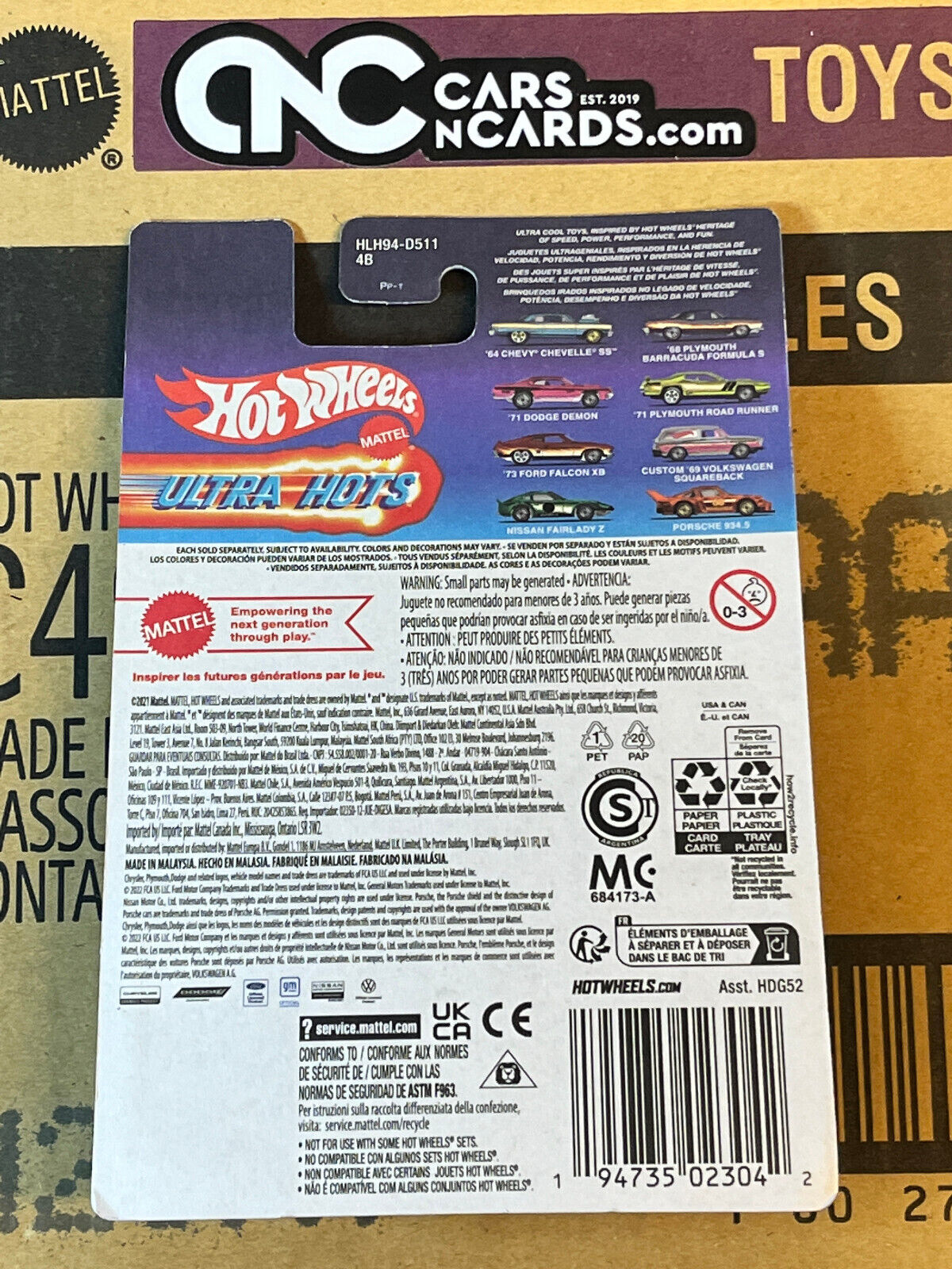 2022 Hot Wheels Ultra Hots #2/8 '68 Plymouth Barracuda Formula S NIP