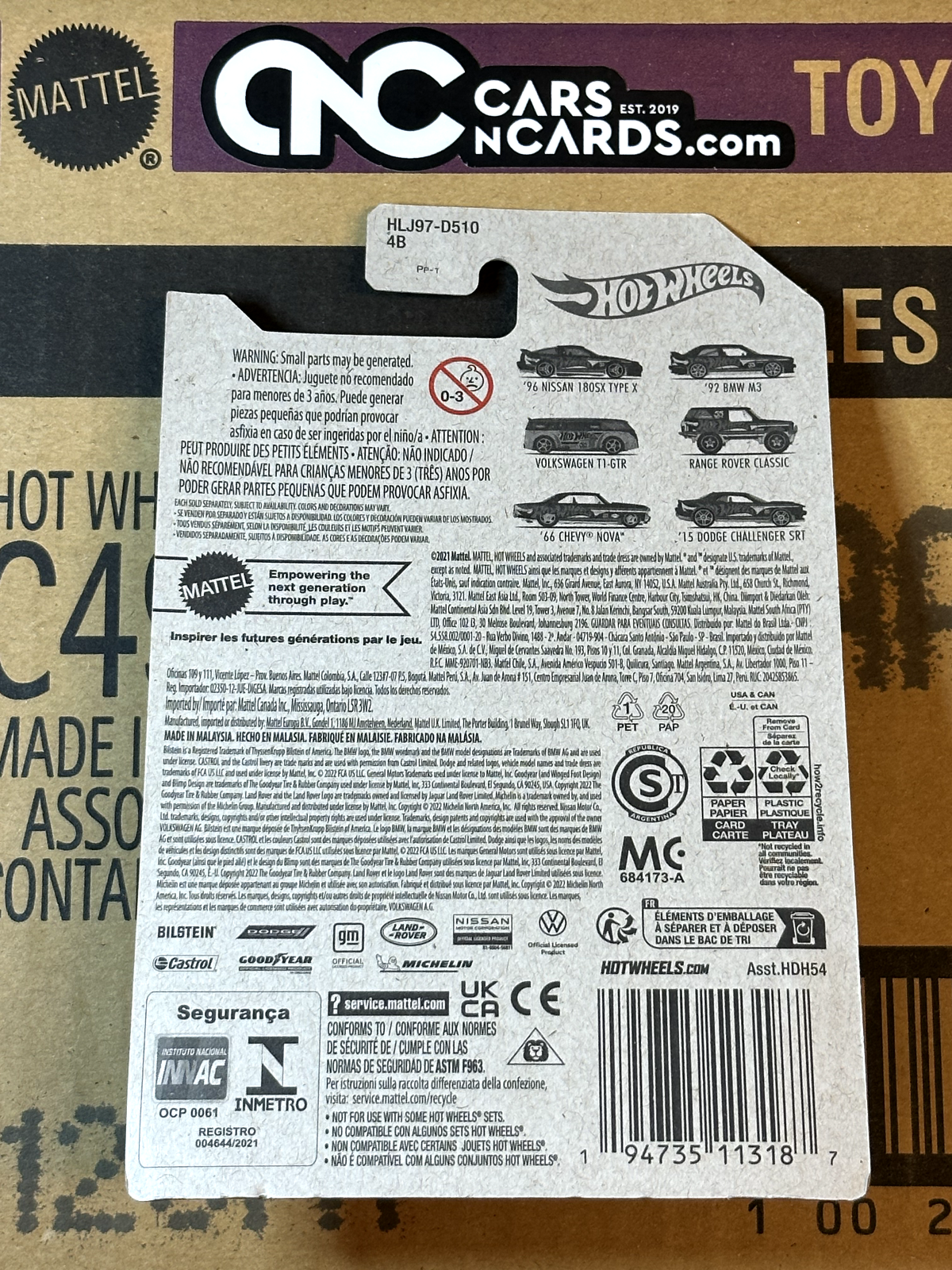 2023 Hot Wheels 55th Anniversary #2/6 '92 BMW M3 NIP