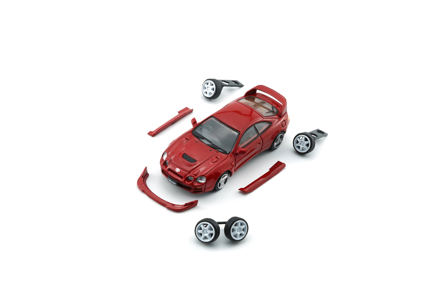 (PRE-ORDER) BMC 1:64 Toyota Celica GT Four -RED (LHD) 64B0418 (Paper Box)
