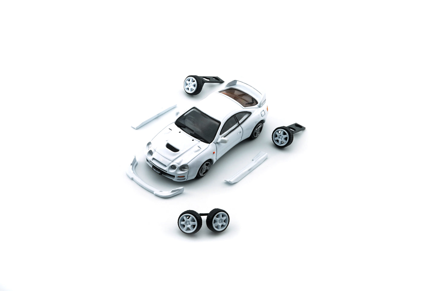 (PRE-ORDER) BMC 1:64 Toyota Celica GT Four -White (LHD) 64B0420 (Paper Box)