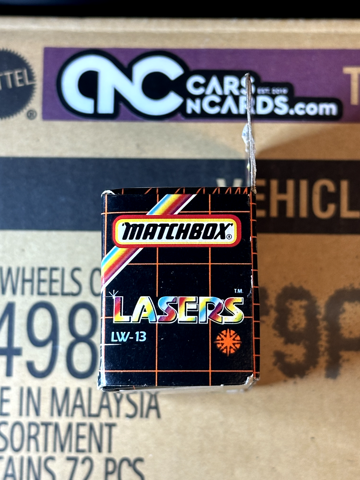 1984 Matchbox LW13 Matchbox Superfast Lasers GT Corvette Red NIP