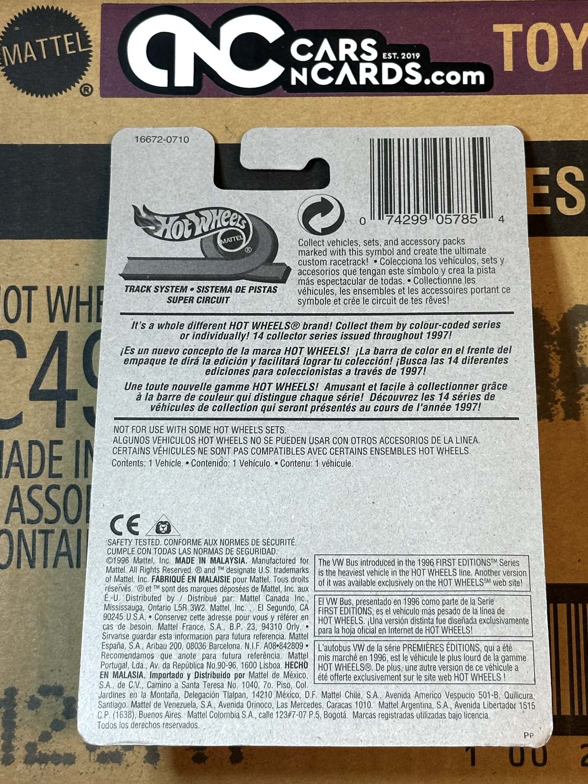 1997 Hot Wheels Scorchin' Scooter Purple First Editions #9/12 NIP