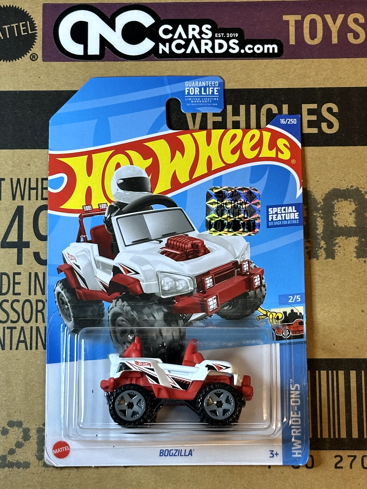 2022 Hot Wheels RLC Factory Sealed HW Ride-Ons 2/5 Bogzilla (Card Crease)