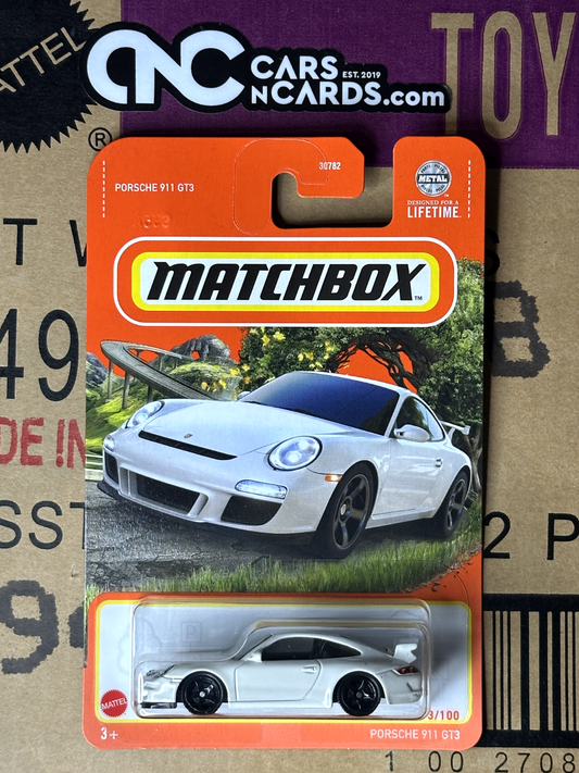 2024 Matchbox Porsche 911 GT3 White 73/100 NIP
