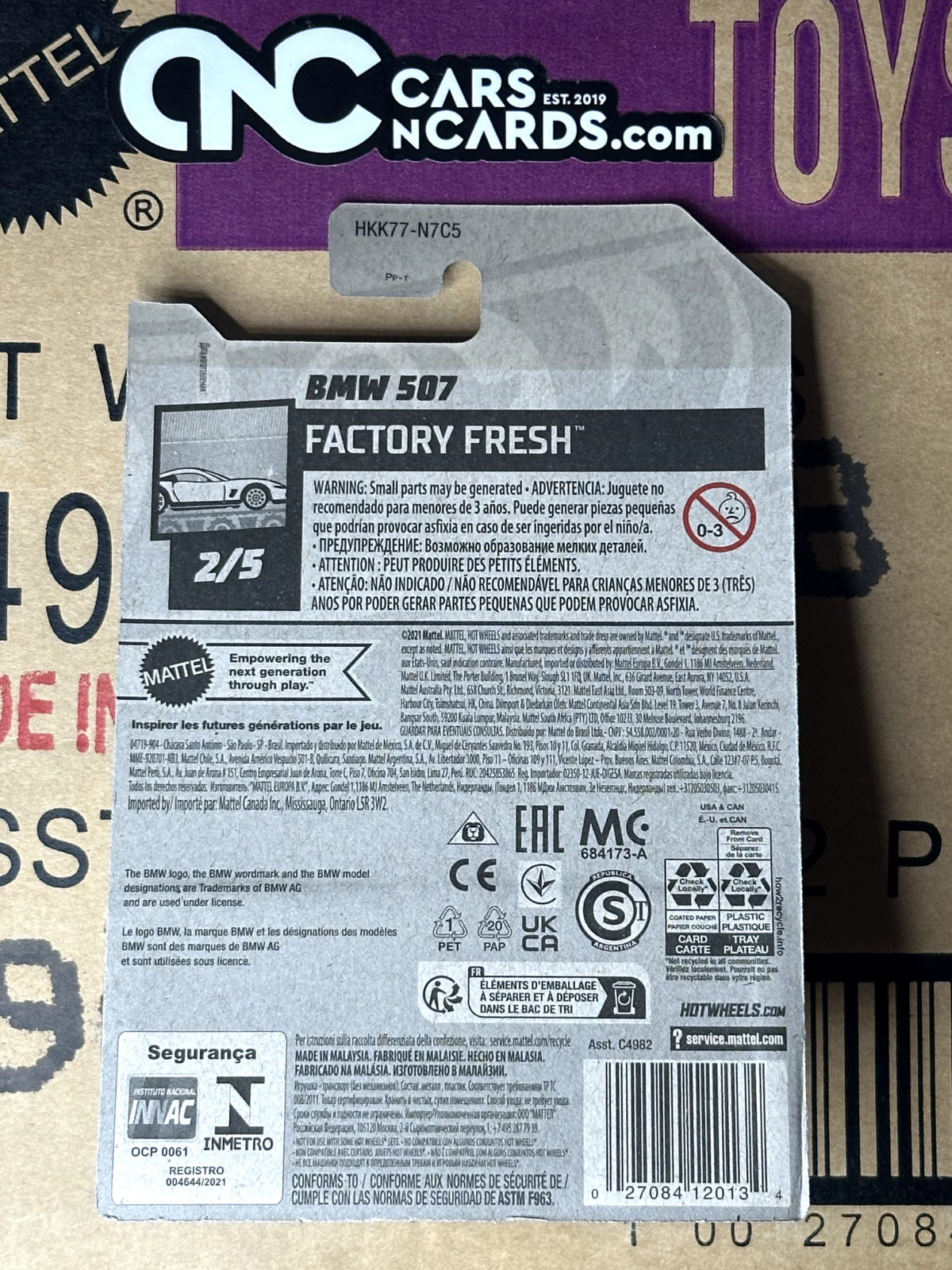 2023 Hot Wheels Factory Fresh 2/5 BMW 507 Red NIP