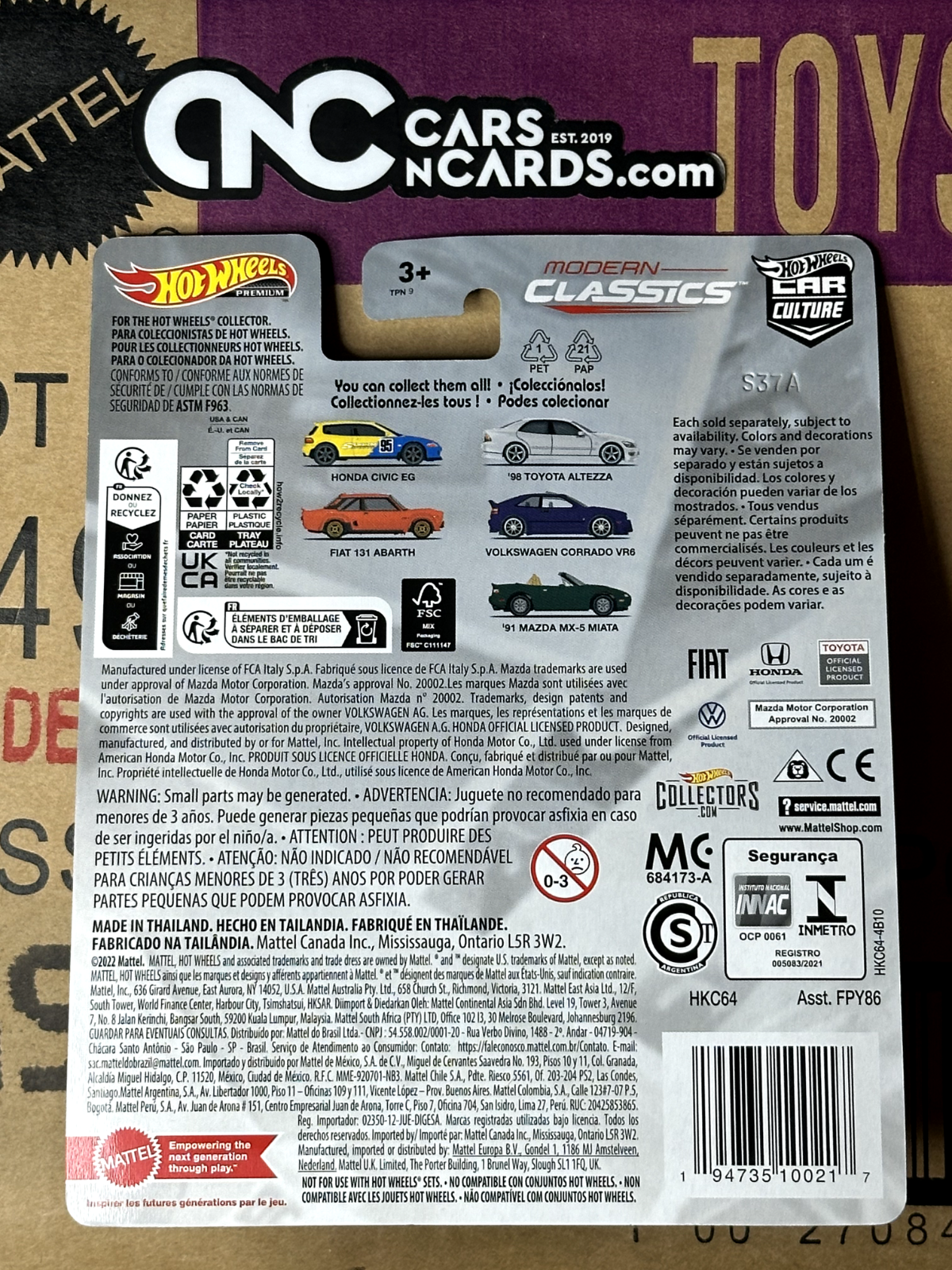 2023 Hot Wheels Premium Car Culture Modern Classics 3/5 Fiat 131 Abarth