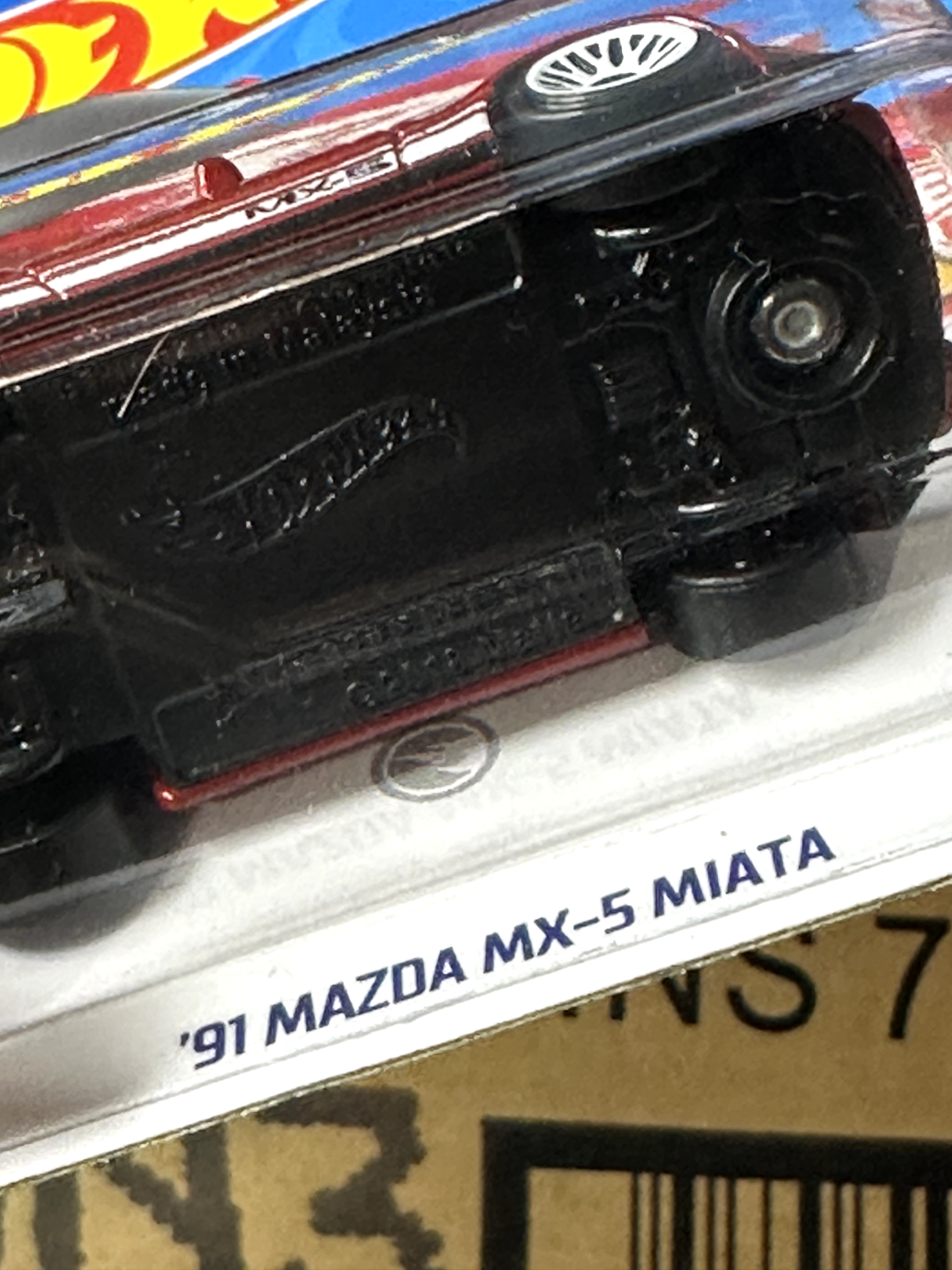 2021 Hot Wheels Treasure Hunt Then and Now 10/10 '91 Mazda MX-5 Miata Red