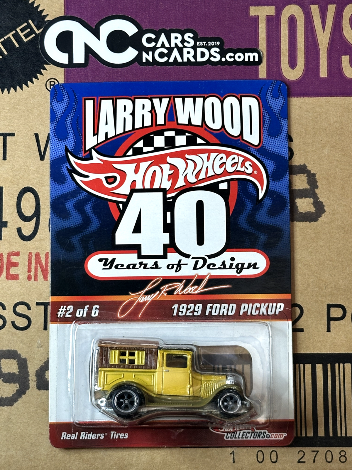 2009 Hot Wheels Larry Wood 40 Years of Design 1929 Ford Pickup #2/6 #00394/06500