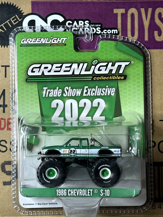 2022 Greenlight Trade Show Exclusive 2022 1986 Chevrolet S-10