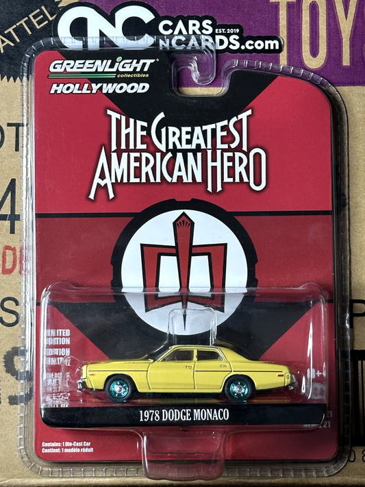 Greenlight Green Machine The Greatest American Hero 1978 Dodge Monaco Chase