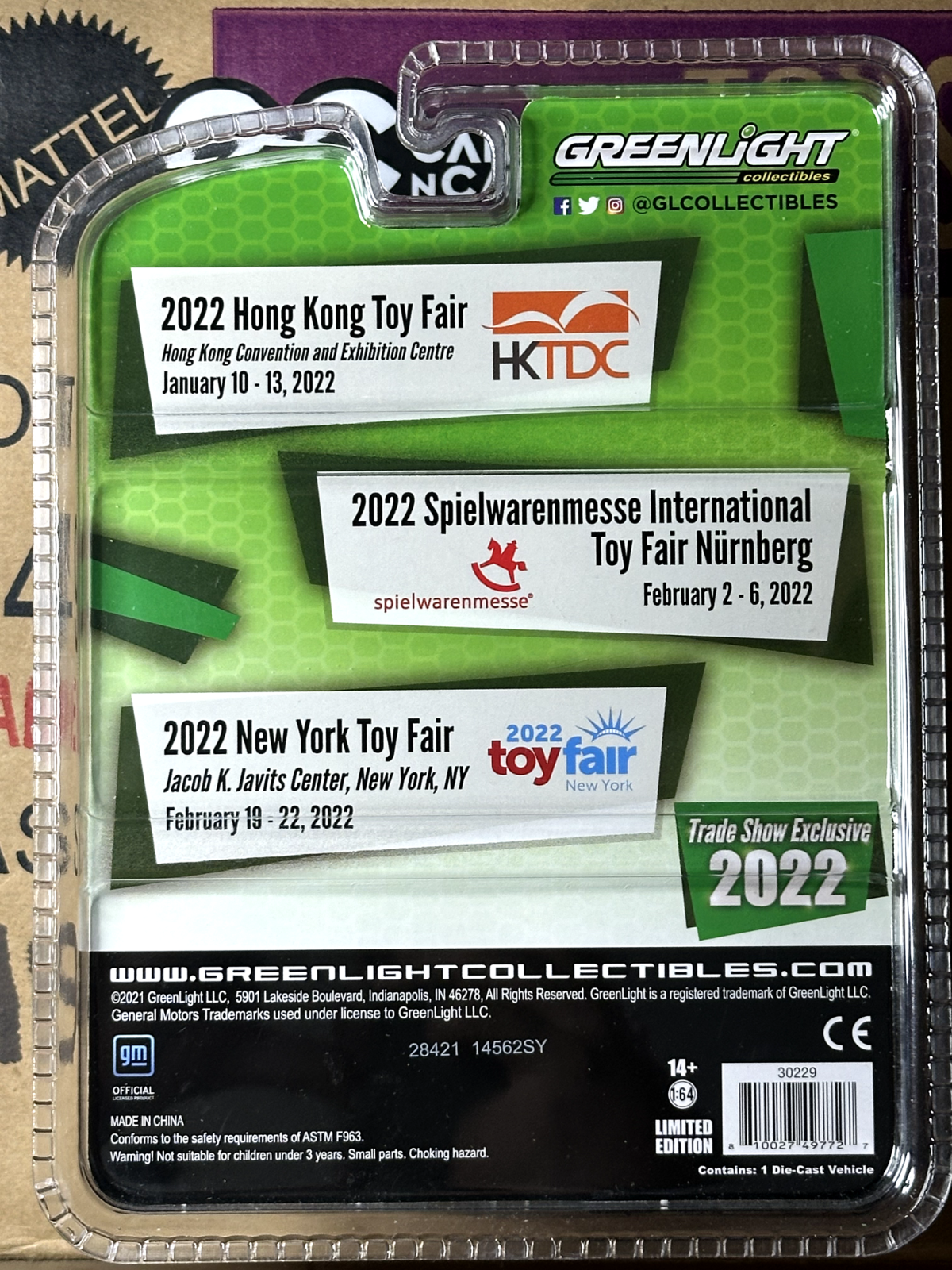 2022 Greenlight Trade Show Exclusive 2022 1986 Chevrolet S-10