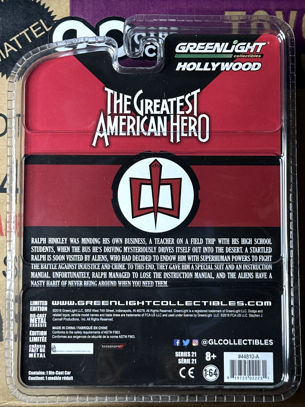 Greenlight Green Machine The Greatest American Hero 1978 Dodge Monaco Chase