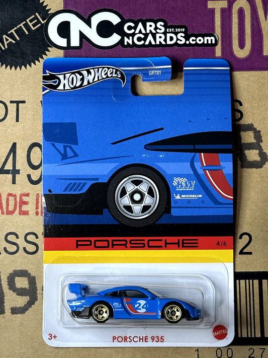 2024 Hot Wheels Porsche Series 4/6 Porsche 935 Blue