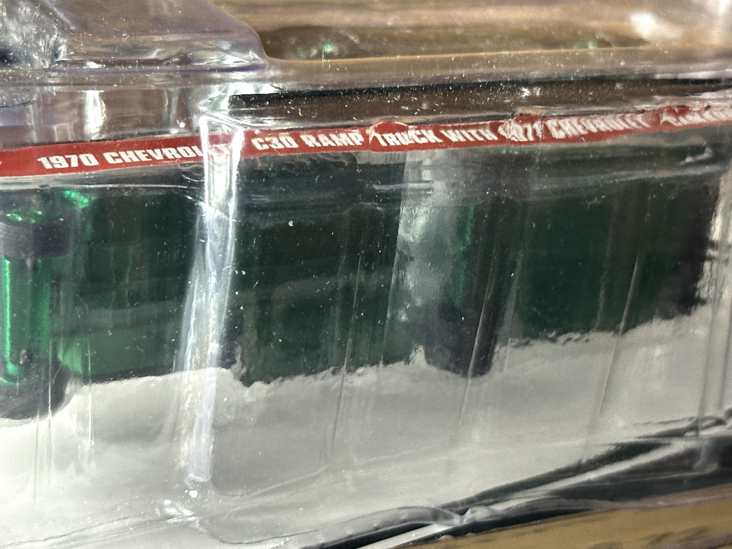 Greenlight Green Machine Chevrolet C30 Ramp Truck Camaro Z/28 (Blister Damage)