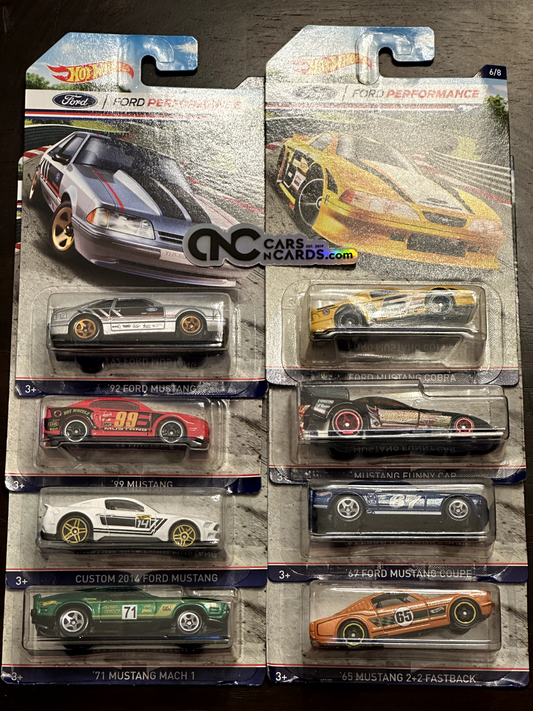 2013 Hot Wheels Ford Performance Full Set of 8 Cars Complete Set