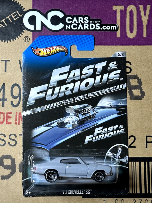 2013 Hot Wheels Fast & Furious 5/8 '70 Chevelle SS