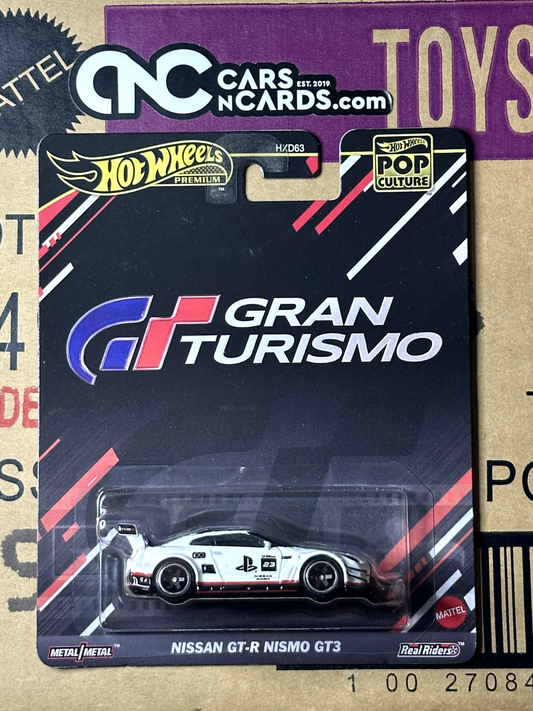 2024 Hot Wheels Premium Pop Culture Gran Turismo Nissan GT-R Nismo GT3
