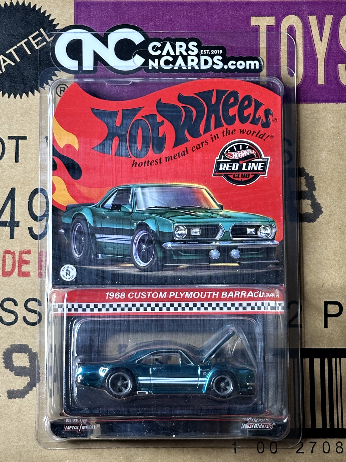 2024 Hot Wheels RLC 1968 Custom Plymouth Barracuda