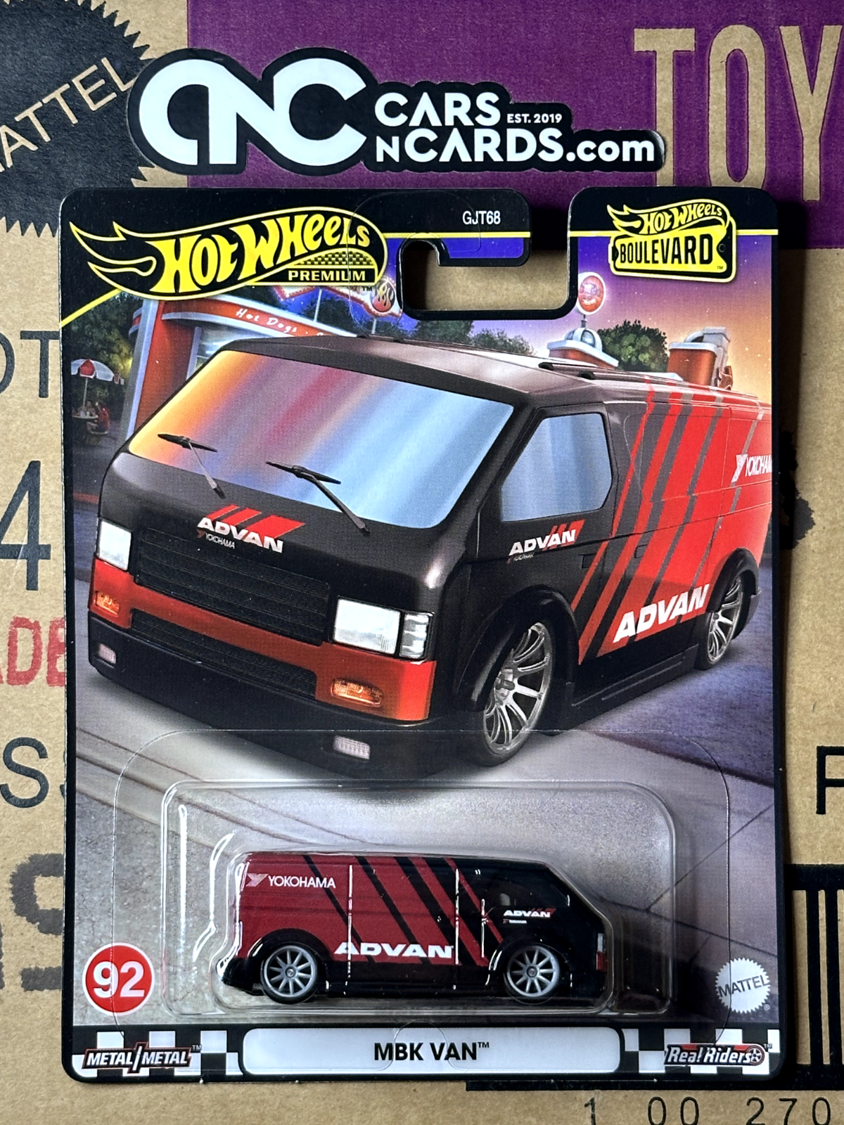 2024 Hot Wheels Premium Boulevard #92 Advan Yokohama MBK Van