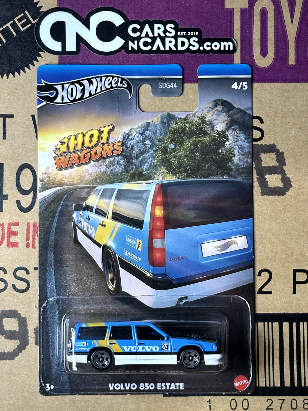 2024 Hot Wheels Hot Wagons 4/5 Volvo 850 Estate