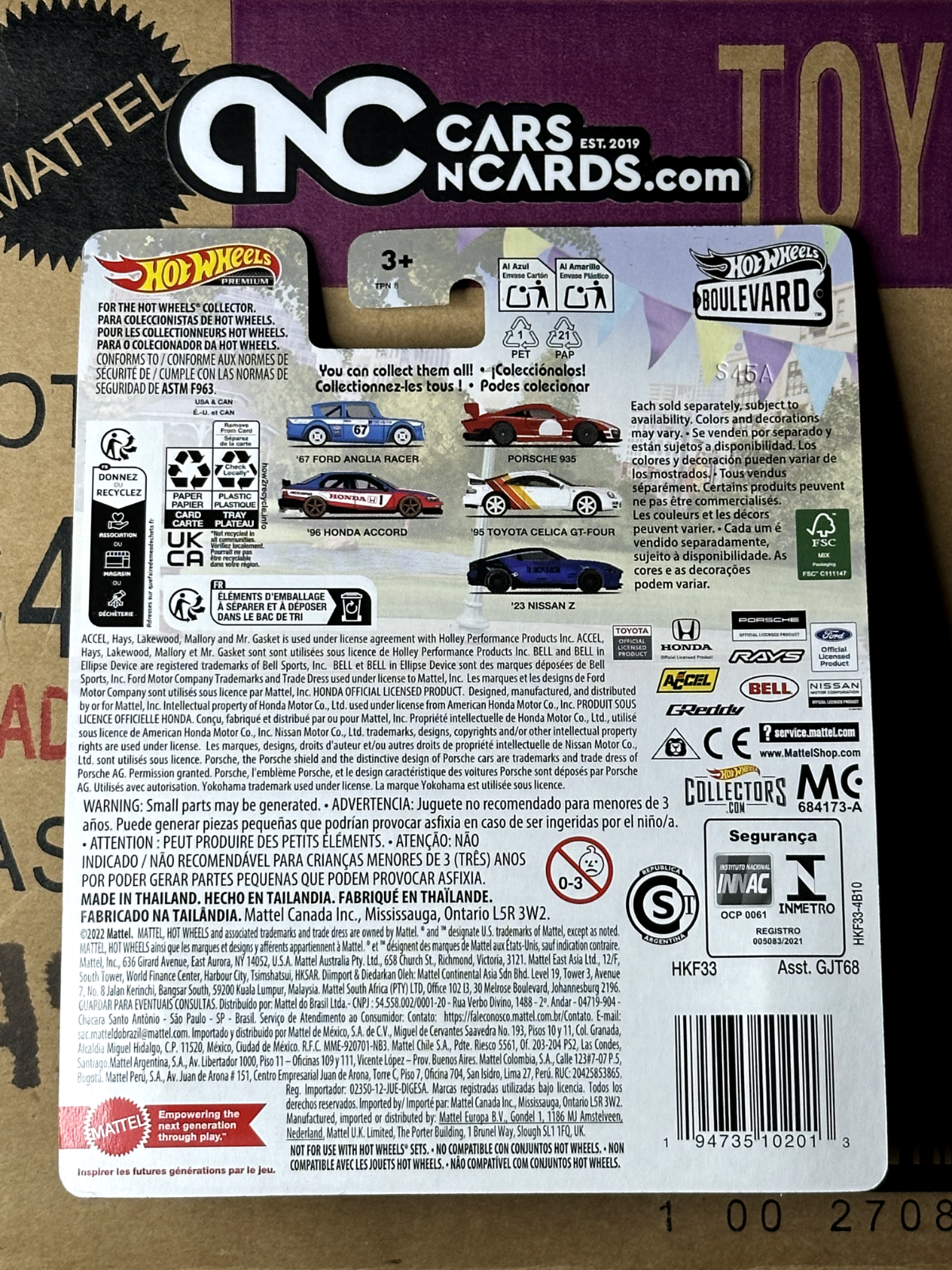 2023 Hot Wheels Premium Boulevard #89 '95 Toyota Celica GT-FOUR