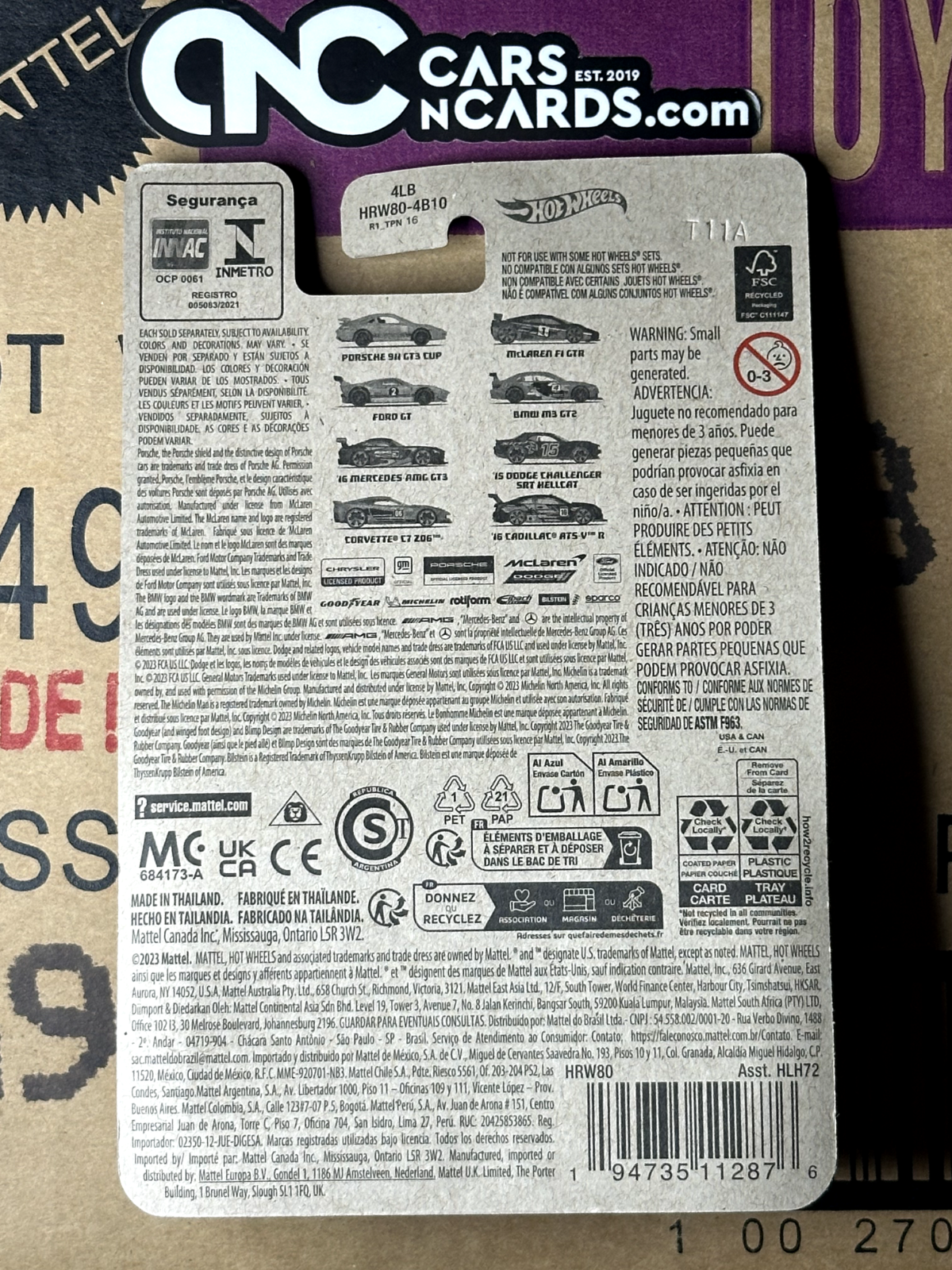 2024 Hot Wheels Neon Speeders 6/8 '15 Dodge Challenger SRT Hellcat