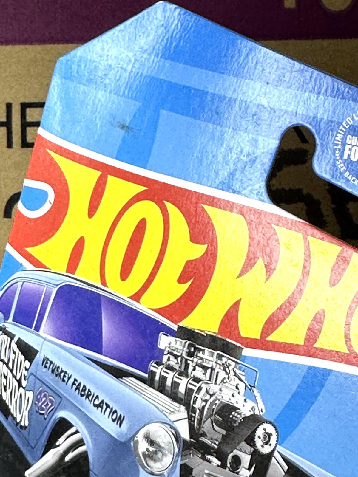 2023 Hot Wheels HW Gassers 1/5 '55 Chevy Bel Air Gasser (Card Damage)