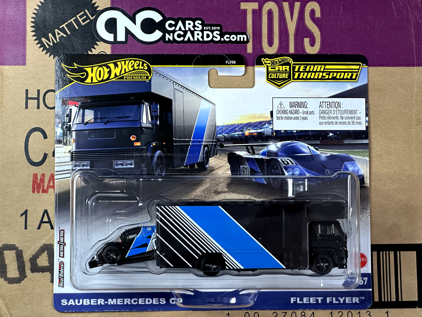 2024 Hot Wheels Premium Team Transport #67 Sauber-Mercedes C9 Fleet Flyer
