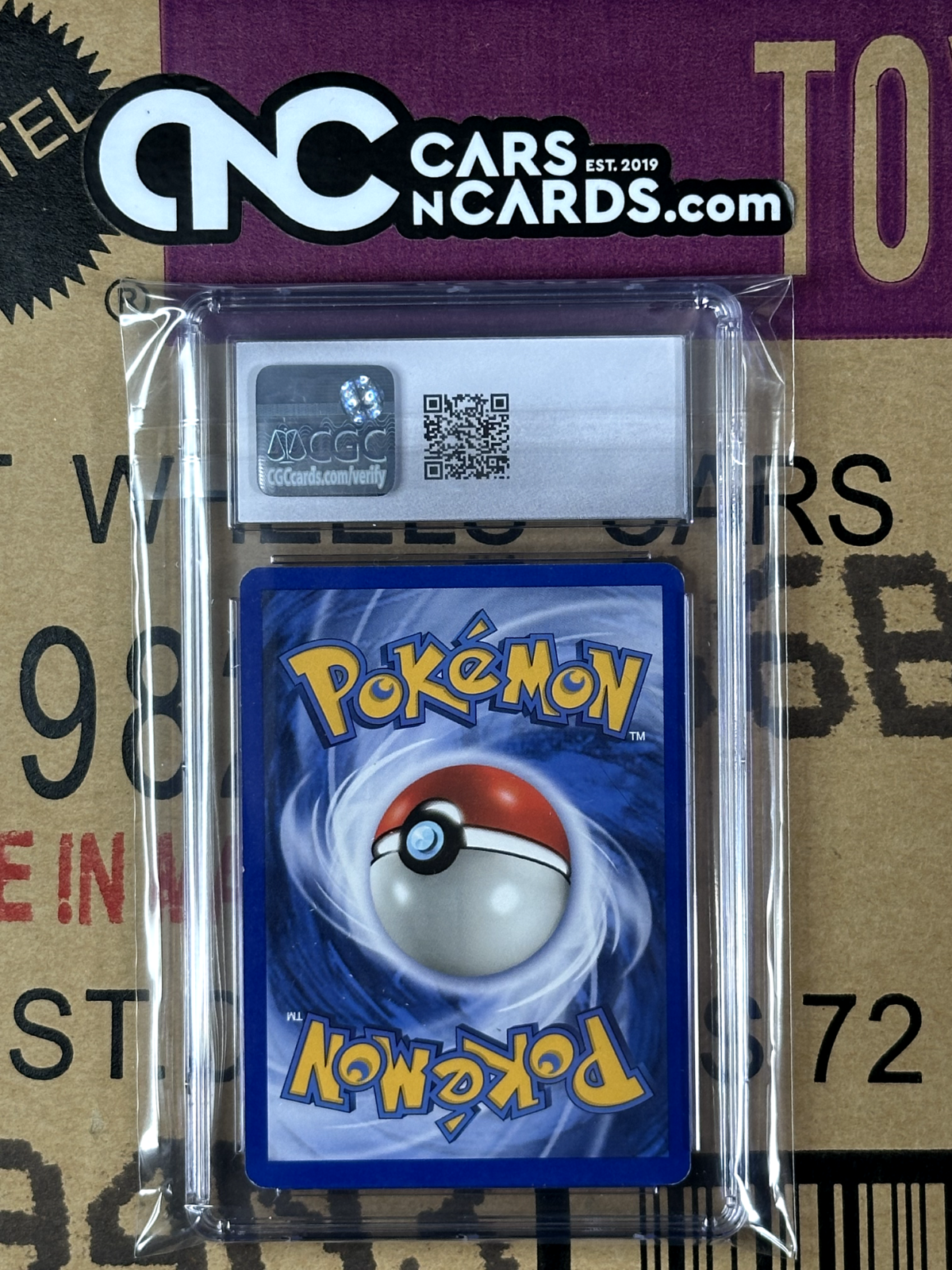 Pokémon (2001) Neo Discovery Houndour 1st Edition 39/75 CGC 6.5 EX/NM+