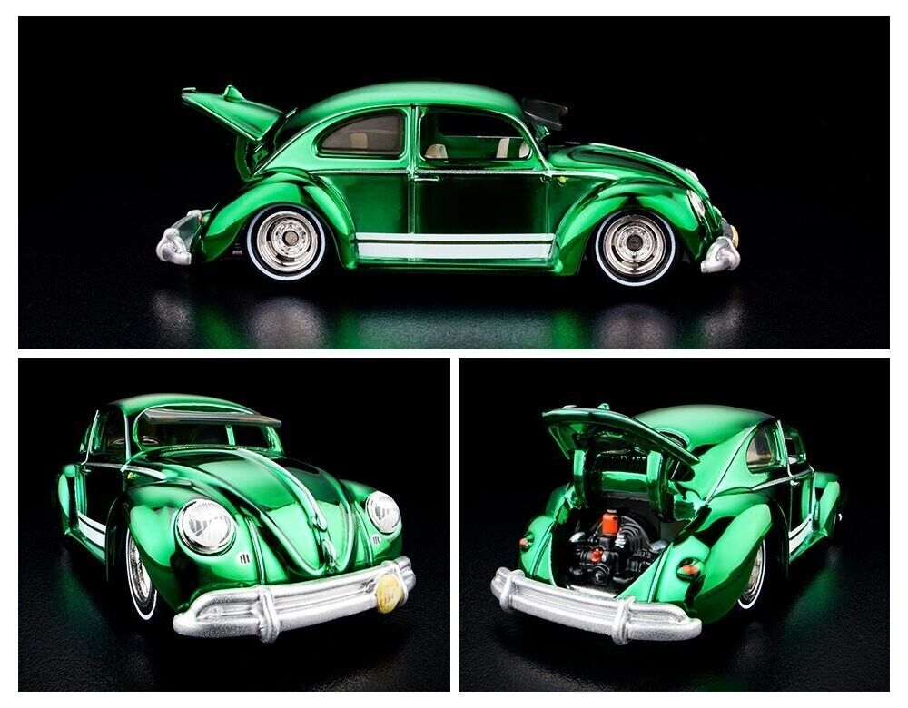 2024 Hot Wheels RLC Kawa-Bug-A Green No Patch or Pin With Protector