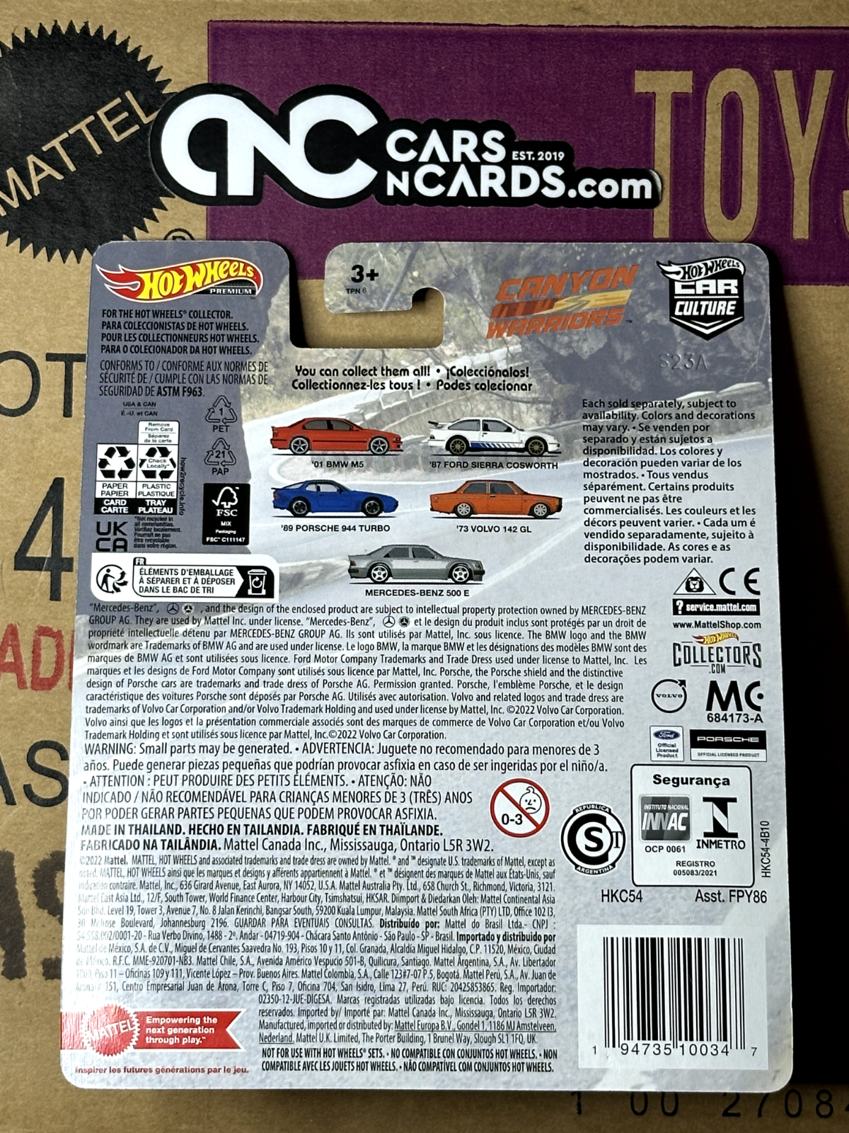 2023 Hot Wheels Premium Car Culture Canyon Warriors Full Set of 5 Cars