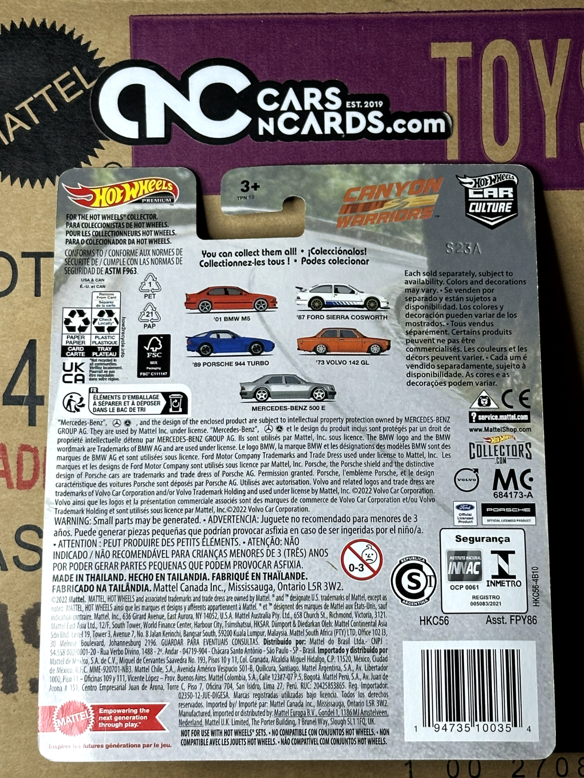 2023 Hot Wheels Premium Car Culture Canyon Warriors Full Set of 5 Cars