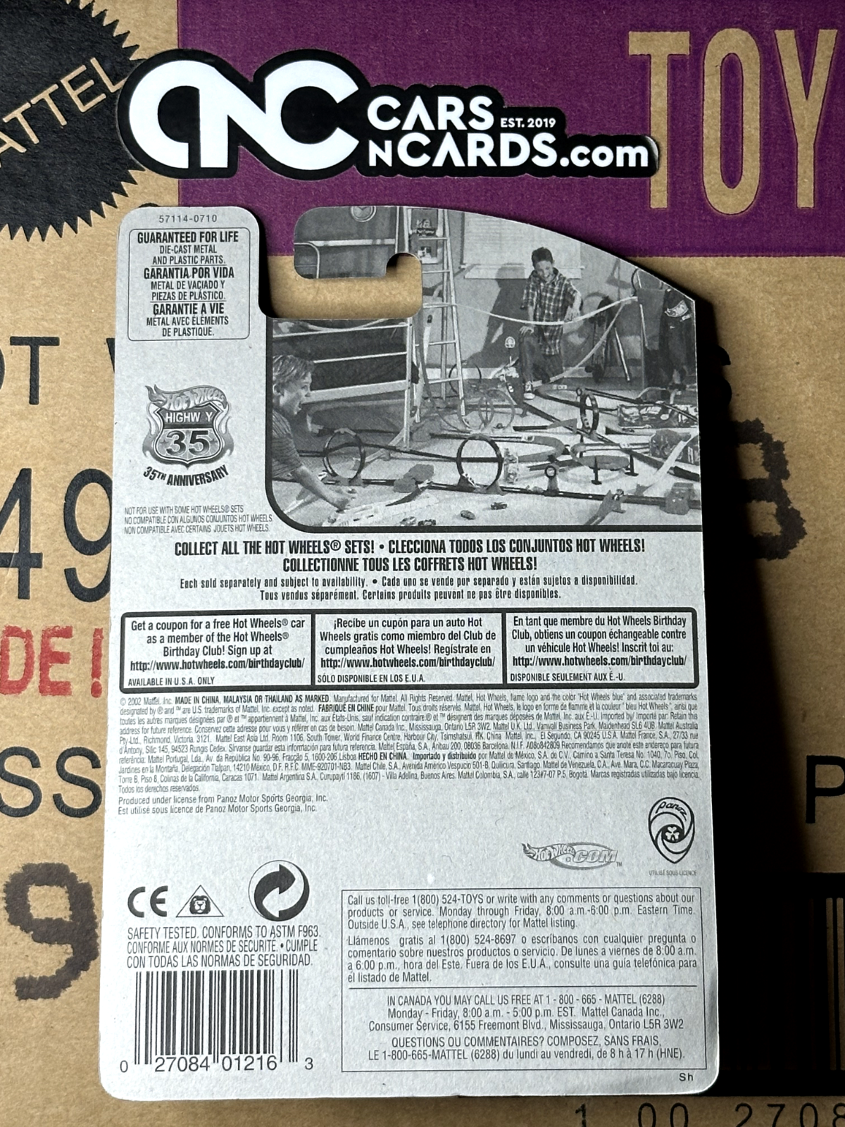 2003 Hot Wheels Collector #139 Panoz GTR-1 Yellow