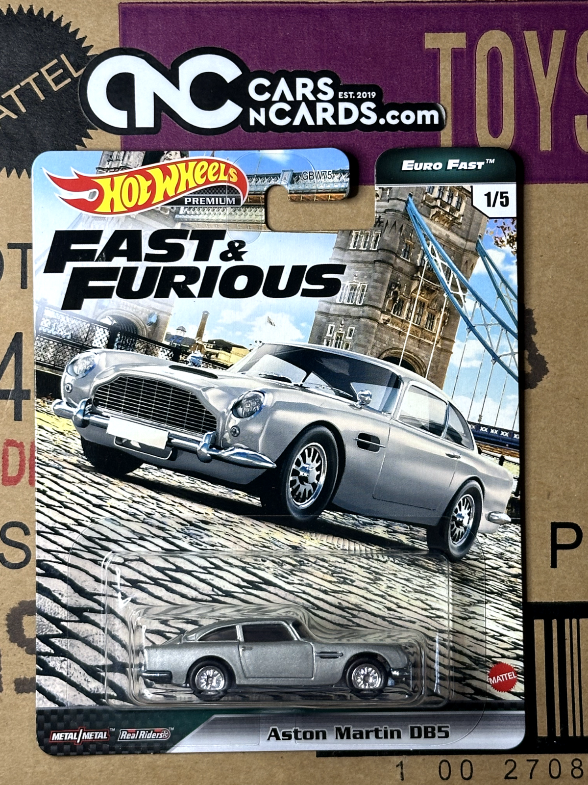 2021 Hot Wheels Premium Fast & Furious Euro Fast Full Set of 5 Cars