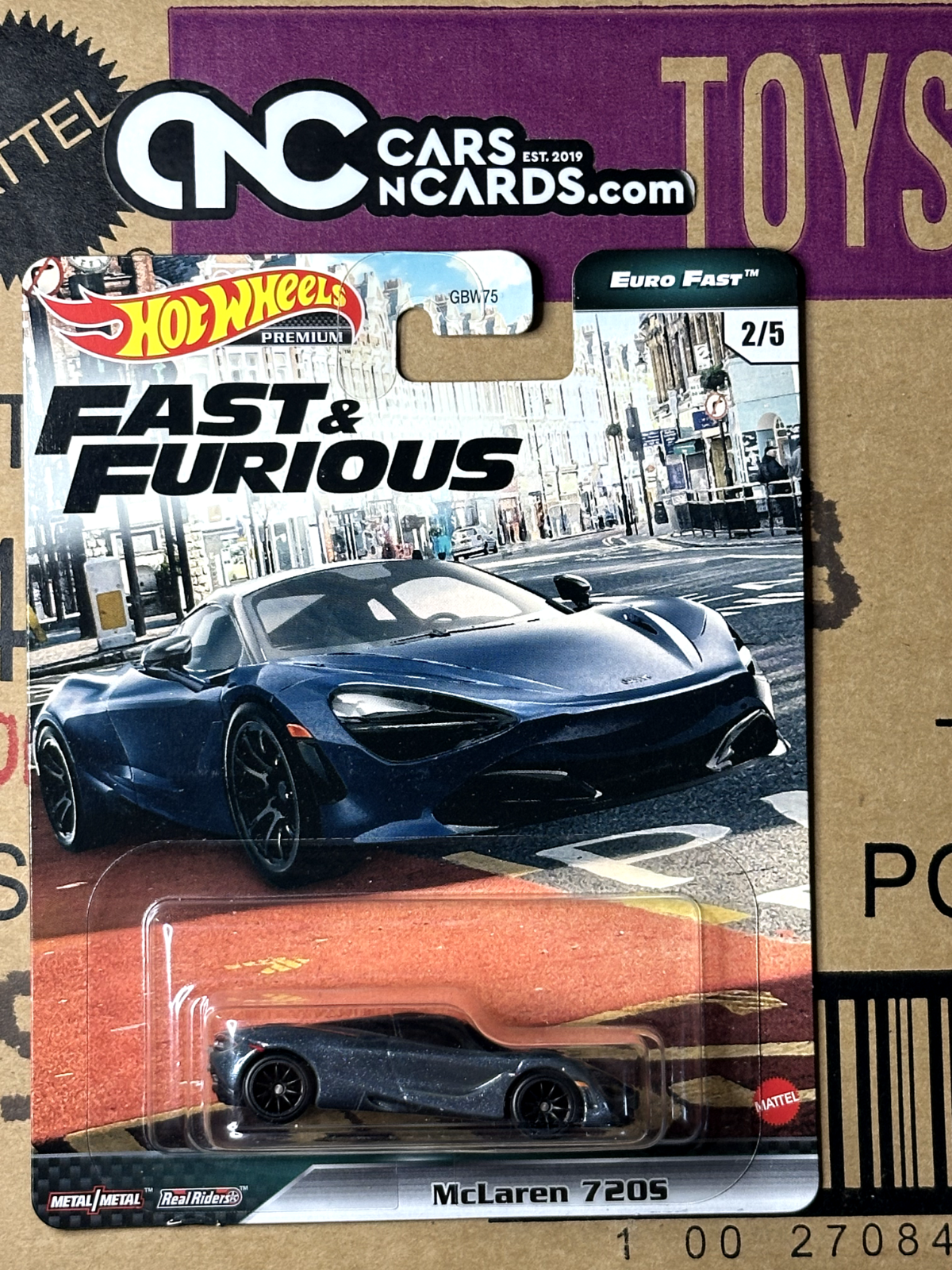2021 Hot Wheels Premium Fast & Furious Euro Fast Full Set of 5 Cars