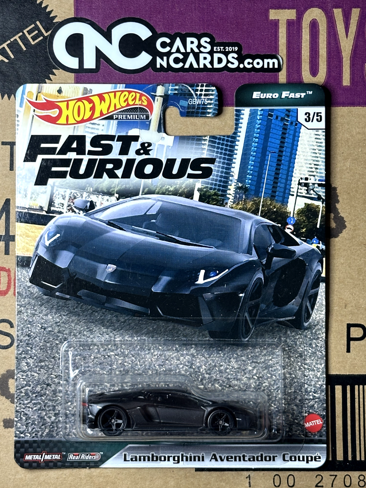 2021 Hot Wheels Premium Fast & Furious Euro Fast Full Set of 5 Cars