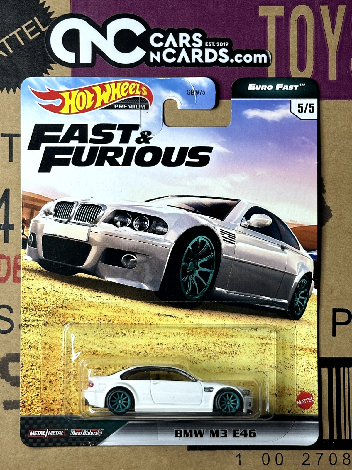 2021 Hot Wheels Premium Fast & Furious Euro Fast Full Set of 5 Cars